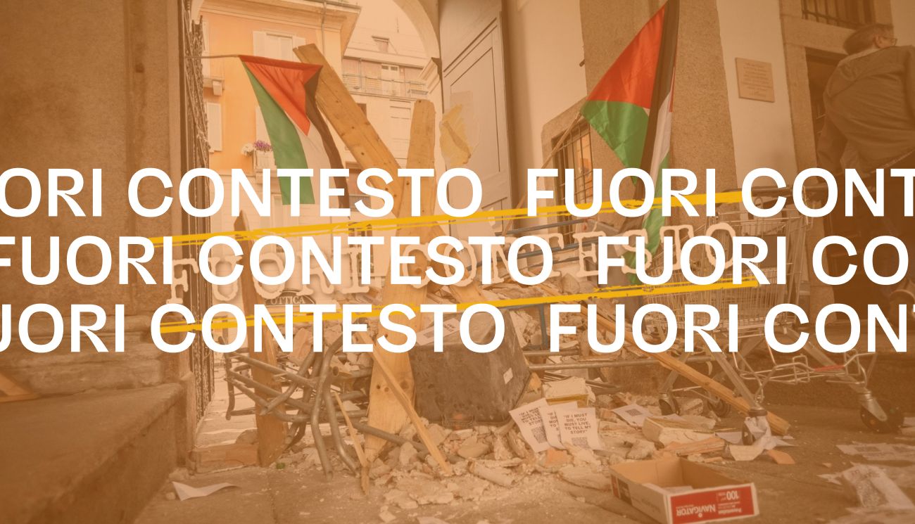 Questi non sono danni causati alla Statale dai manifestanti pro Palestina