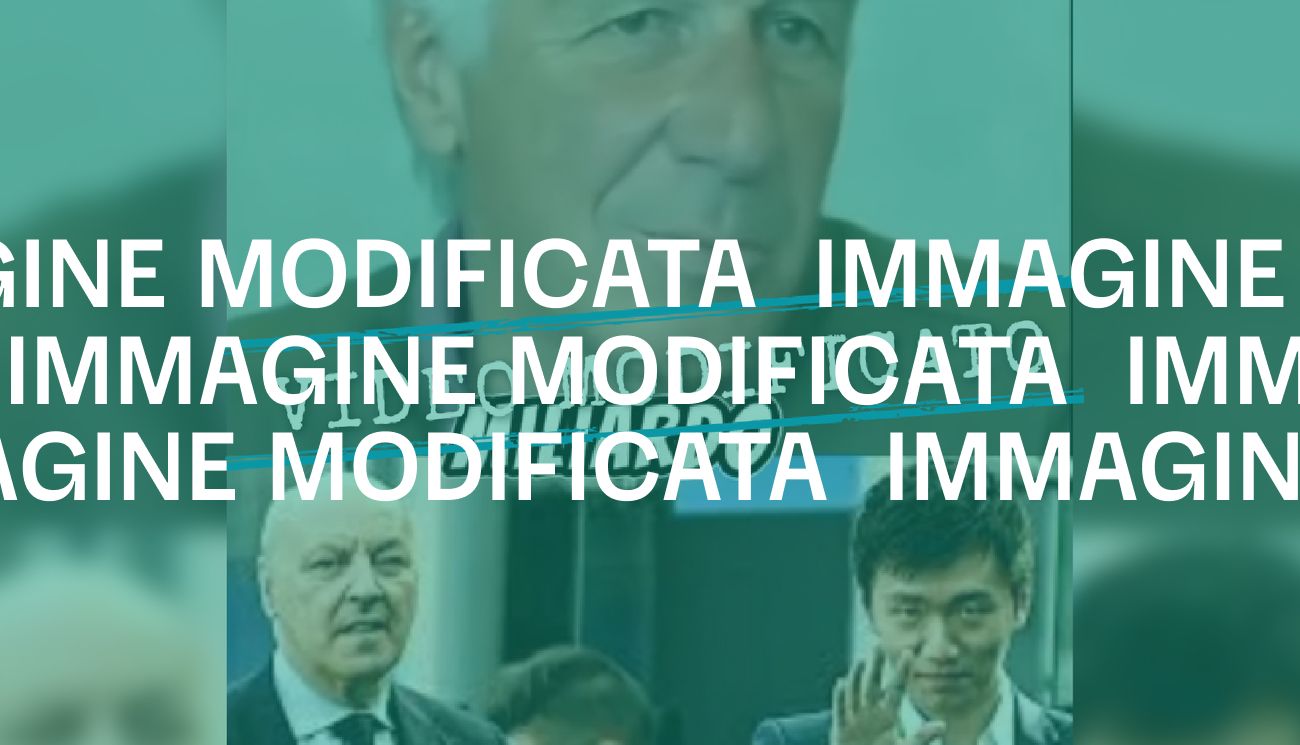 Il video di Gasperini che offende l’Inter, Salvini e Meloni è falso