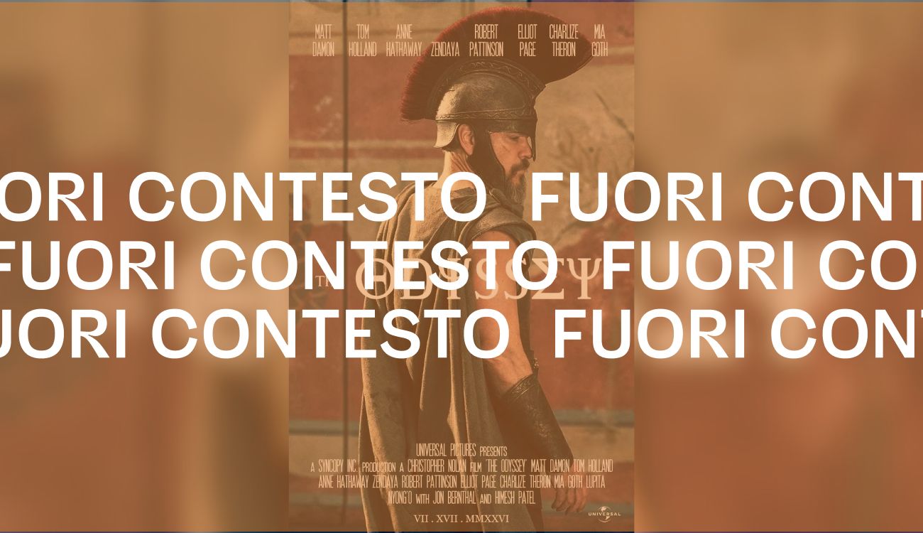 Questa non è la locandina ufficiale del nuovo film di Christopher Nolan