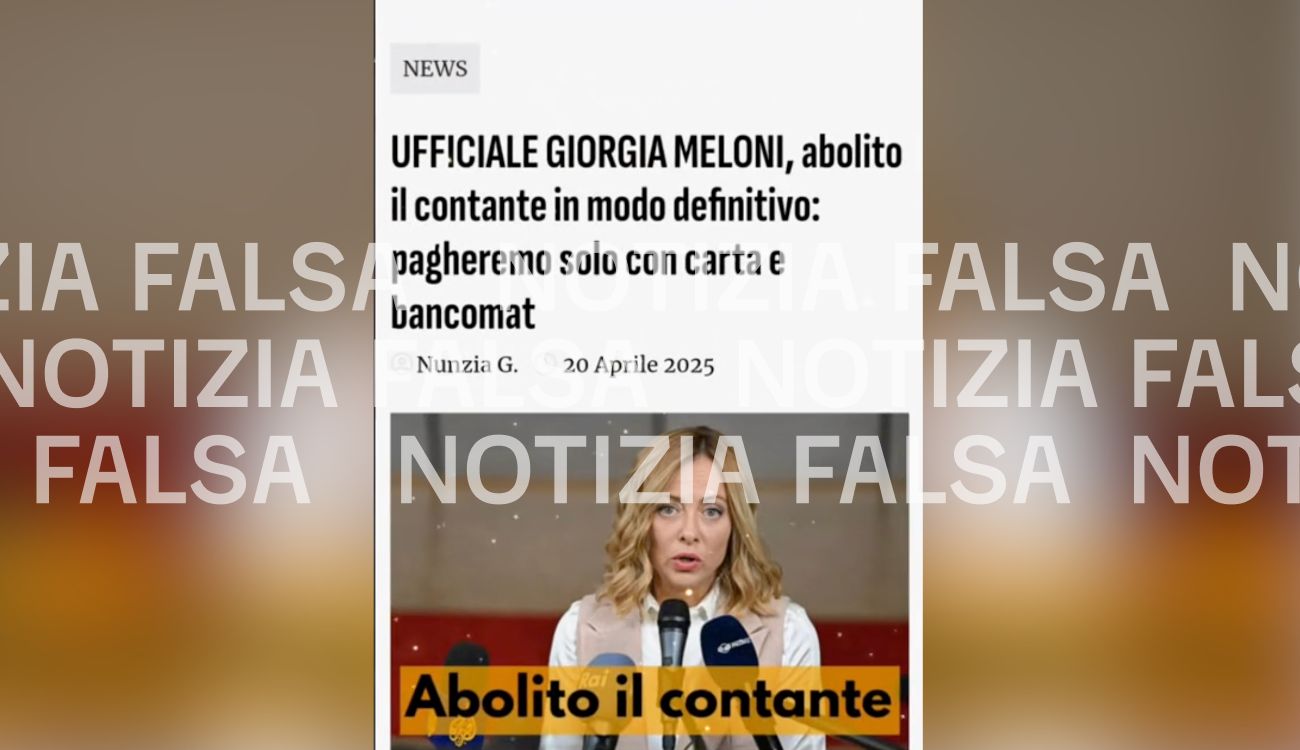 Notizia Falsa