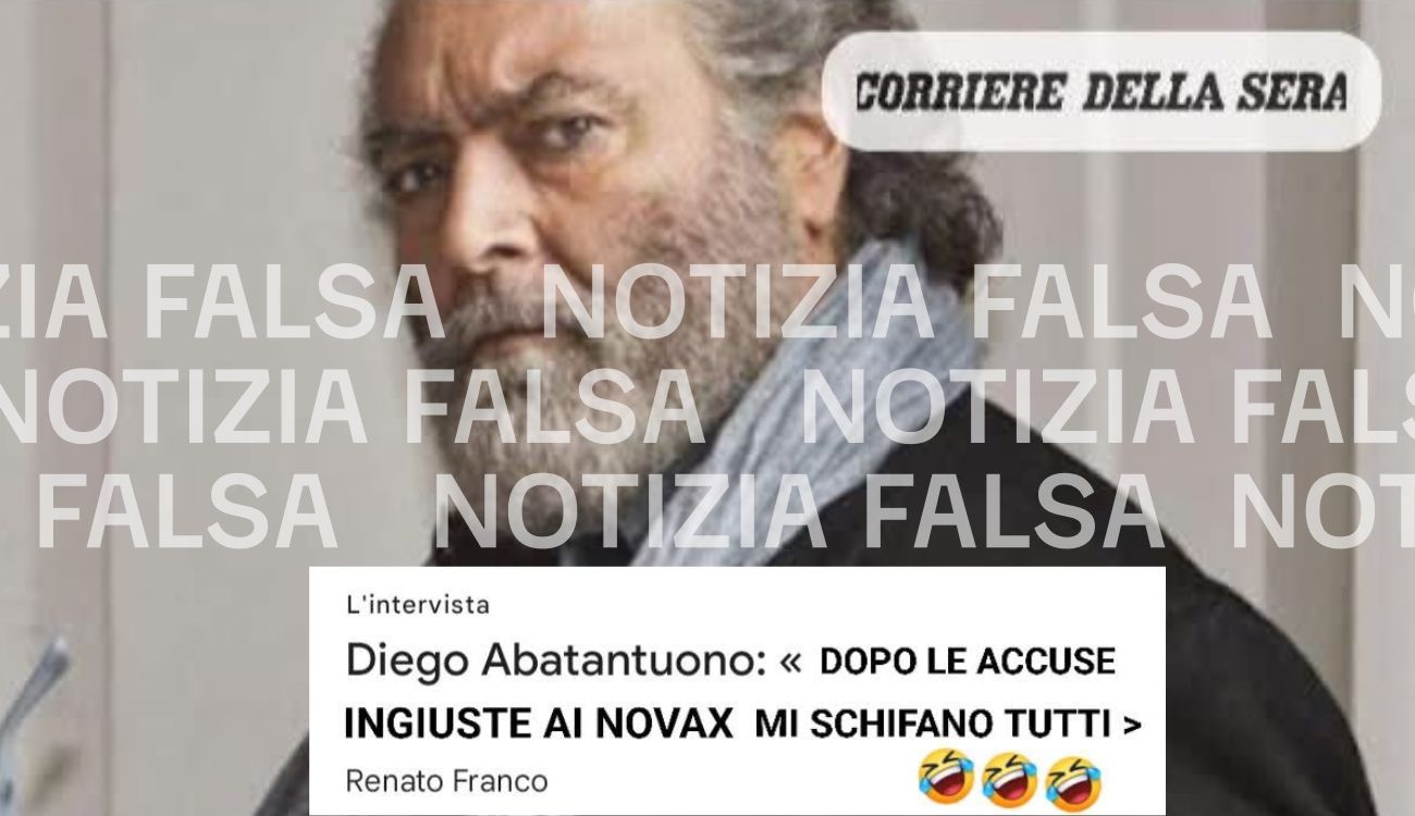 Notizia Falsa