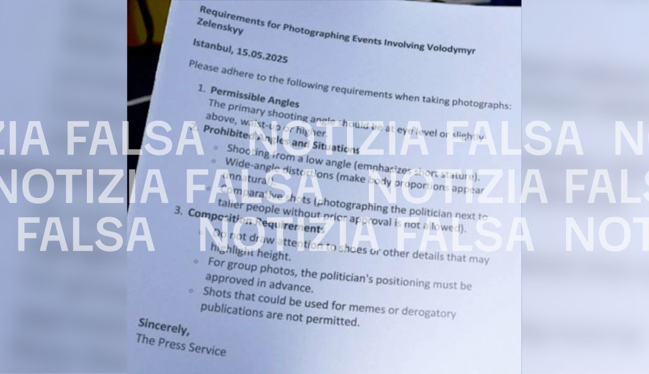 Notizia Falsa