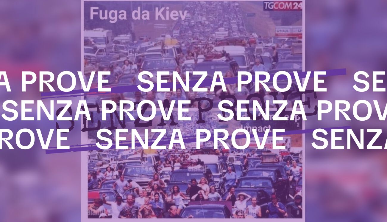 Non esistono prove che TgCom24 abbia mandato in onda per errore una scena del film “Deep Impact”