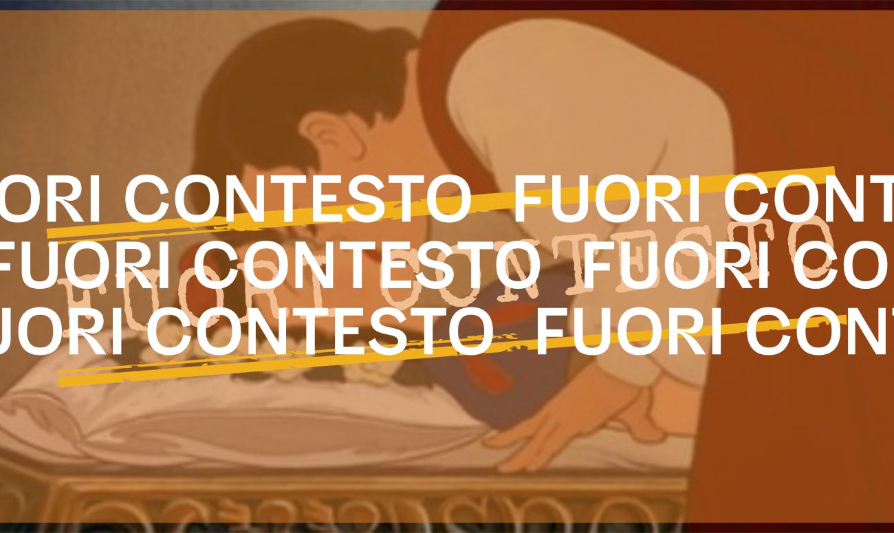 Nessuno vuole censurare il bacio del principe a Biancaneve