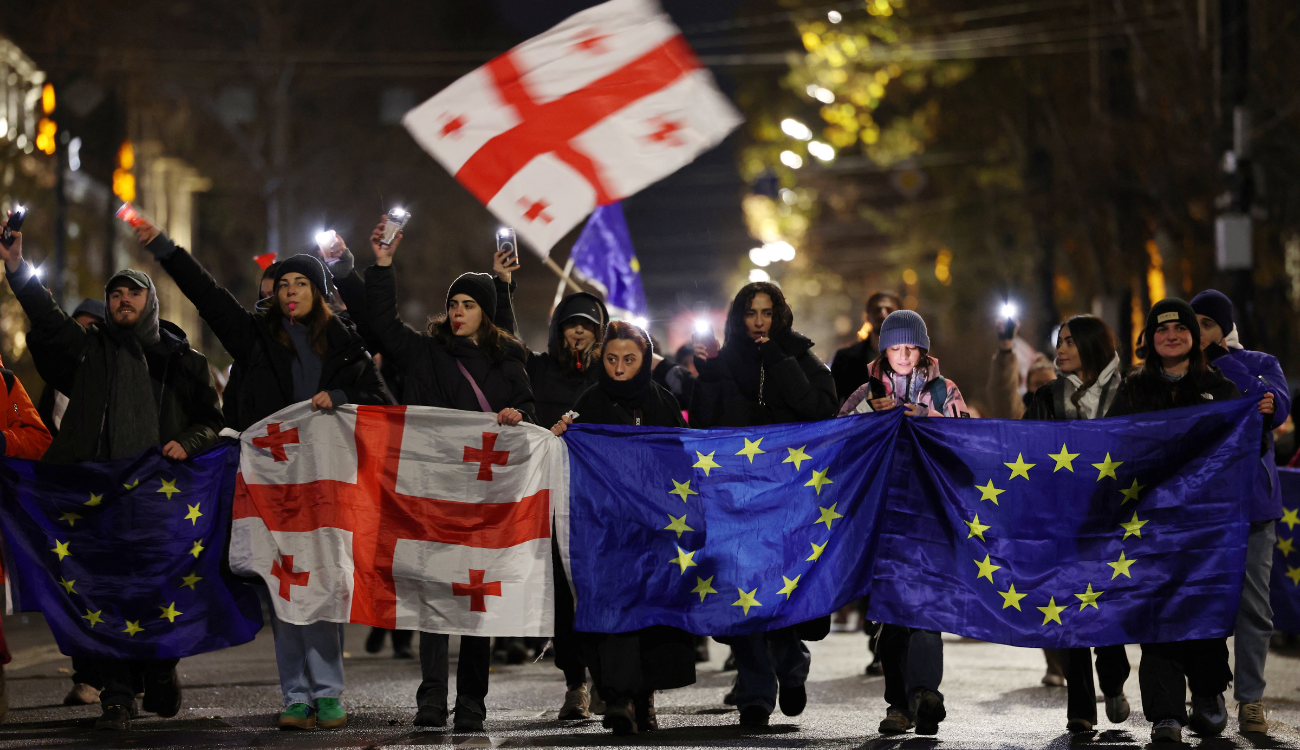 la disastrosa copertura mediatica italiana della deriva autoritaria in georgia